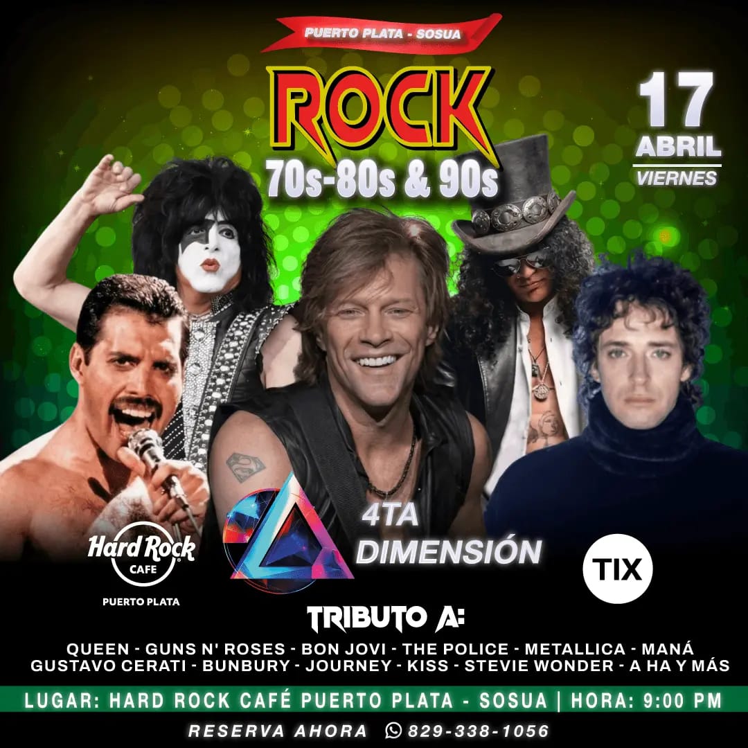 Rock 70s 80s & 90s by 4ta Dimension