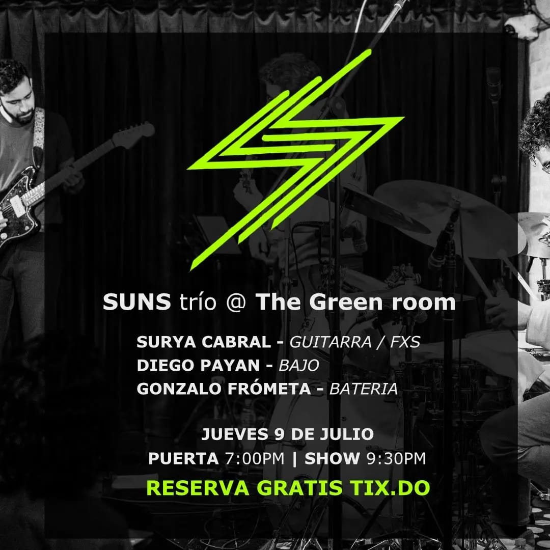 SUNS TRIO - THE GREEN ROOM