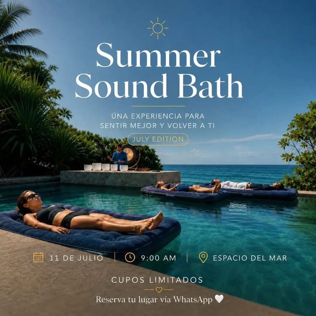 Summer Sound Bath . July Edition