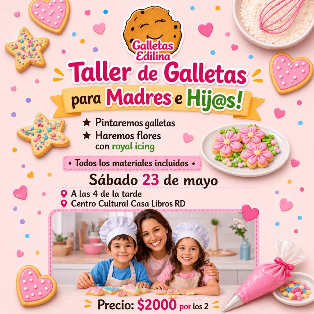 TALLER DE GALLETAS PARA MADRES E HIJAS