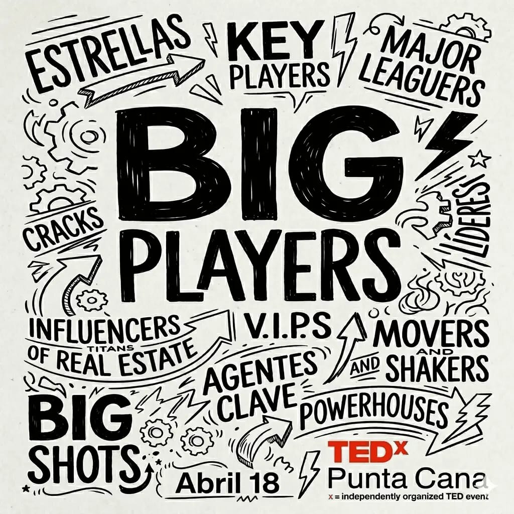 TEDx Punta Cana BIG PLAYERS