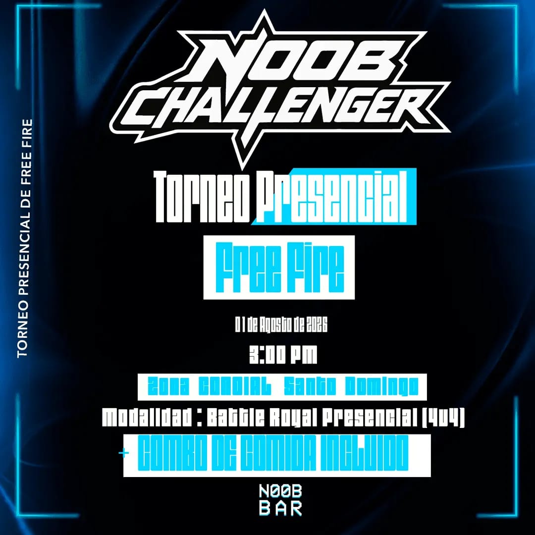 TORNEO NOOB CHALLENGER (FREE FIRE)