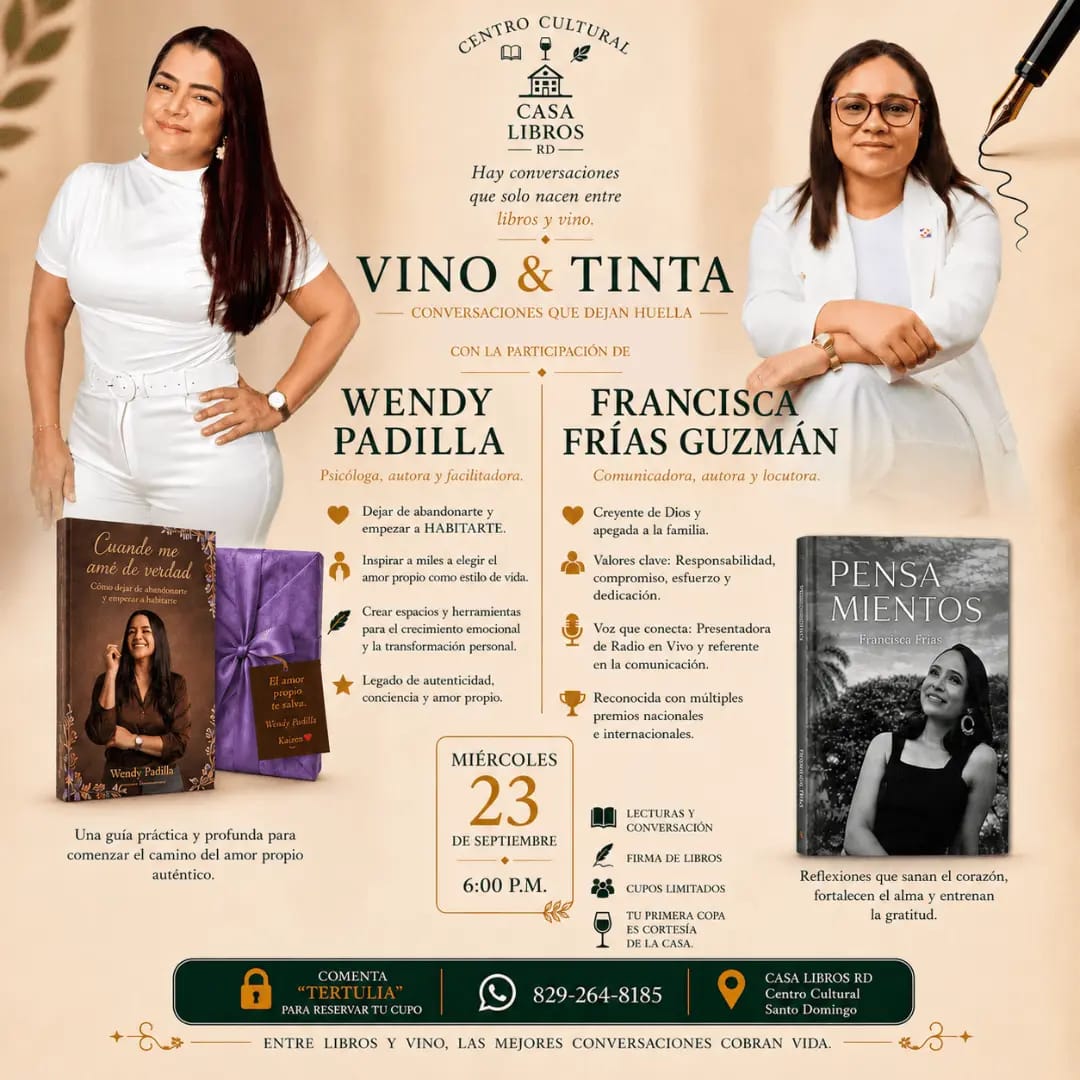 Tertulia Vino & Tinta 23.09.26