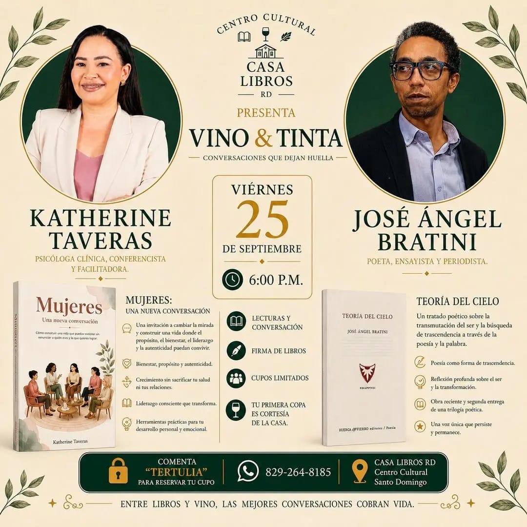 Tertulia Vino & Tinta 25.09.26
