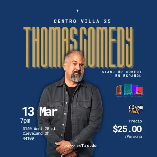 Thomas Comedy en Centro Villa 25 Cleveland