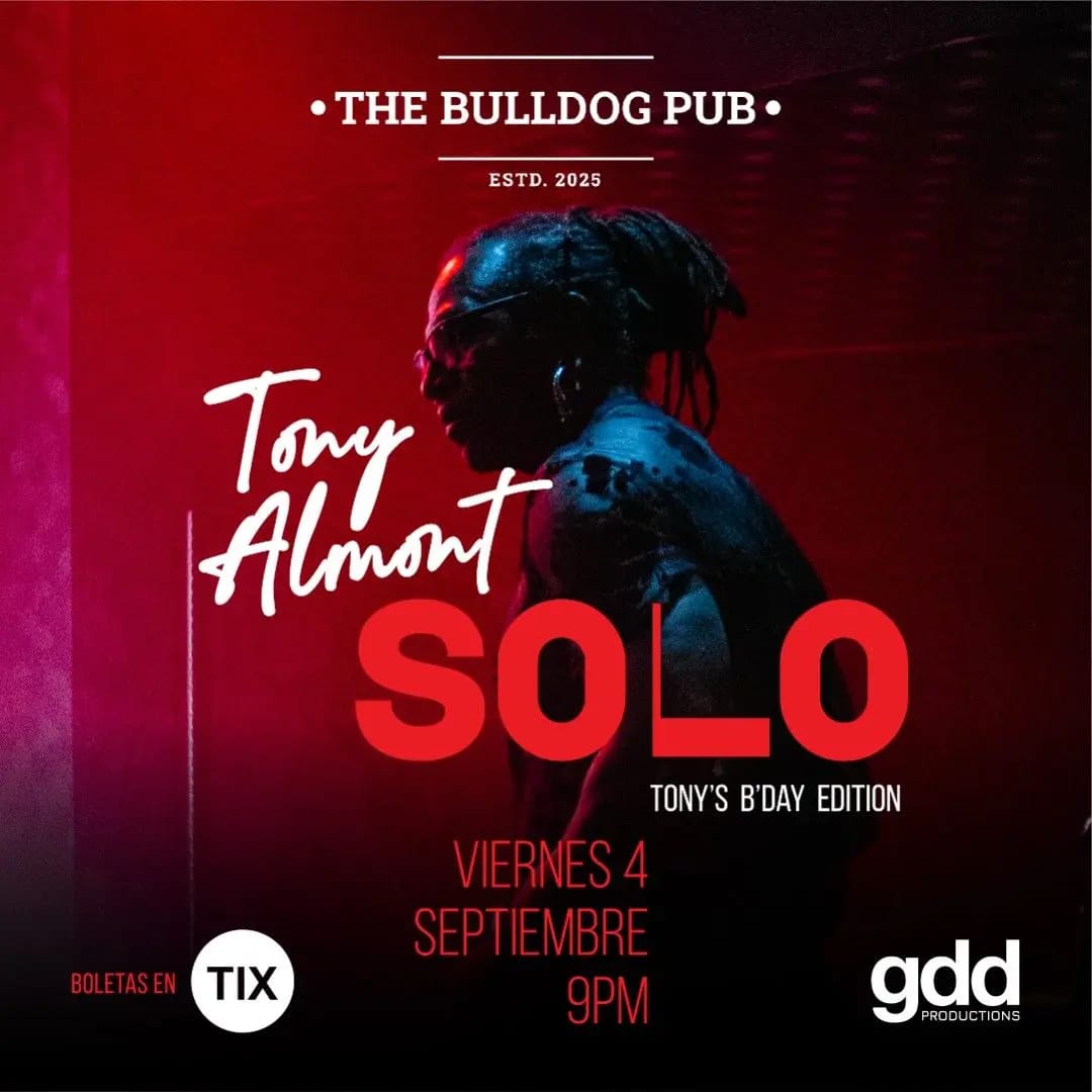 Tony Almont, SOLO (Tony’s  B’day edition)