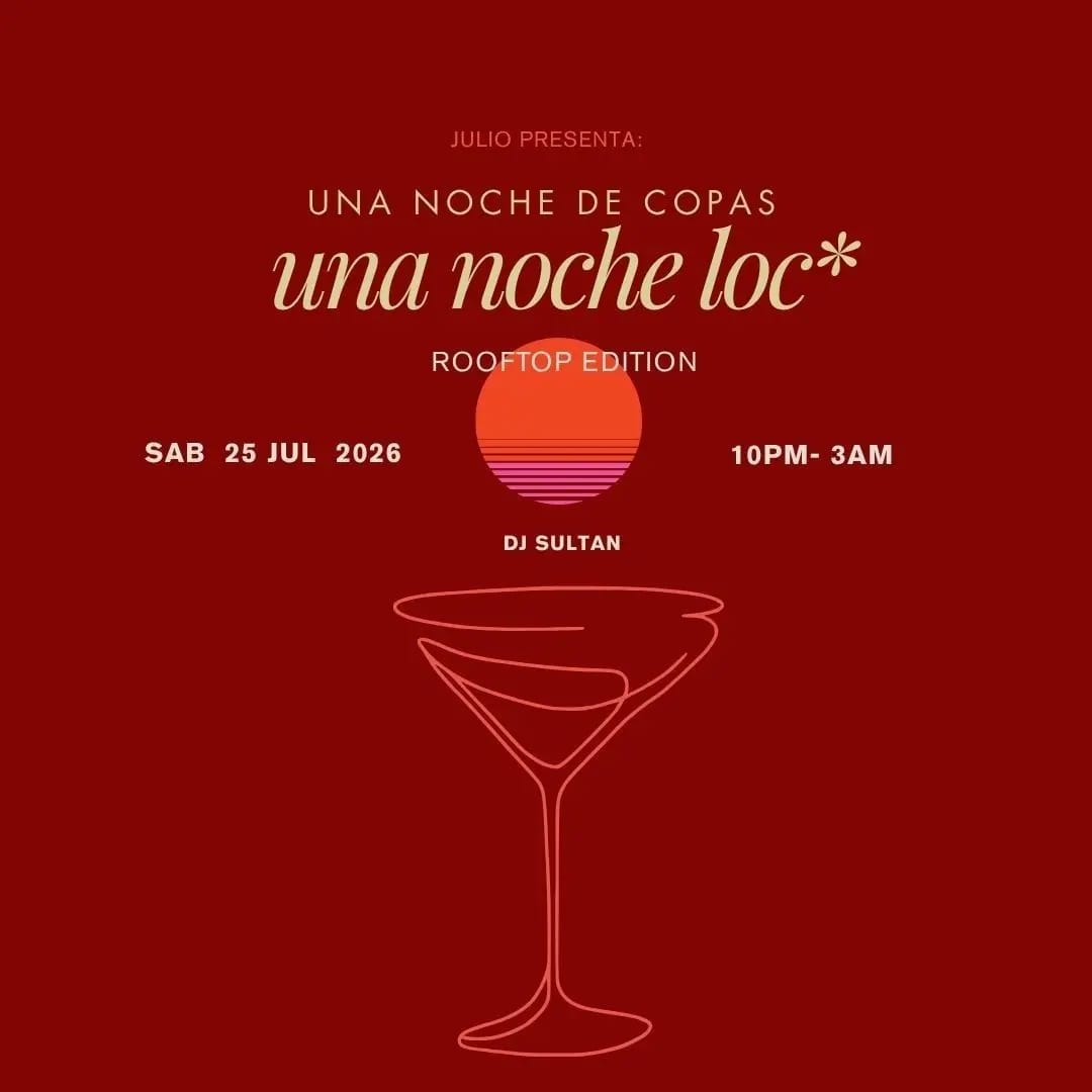 UNA NOCHE DE COPAS