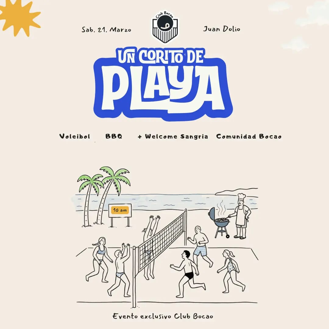 Un Corito de Playa x Club Bocao