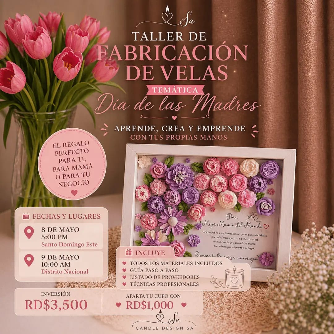 VELAS PARA MAMÁ