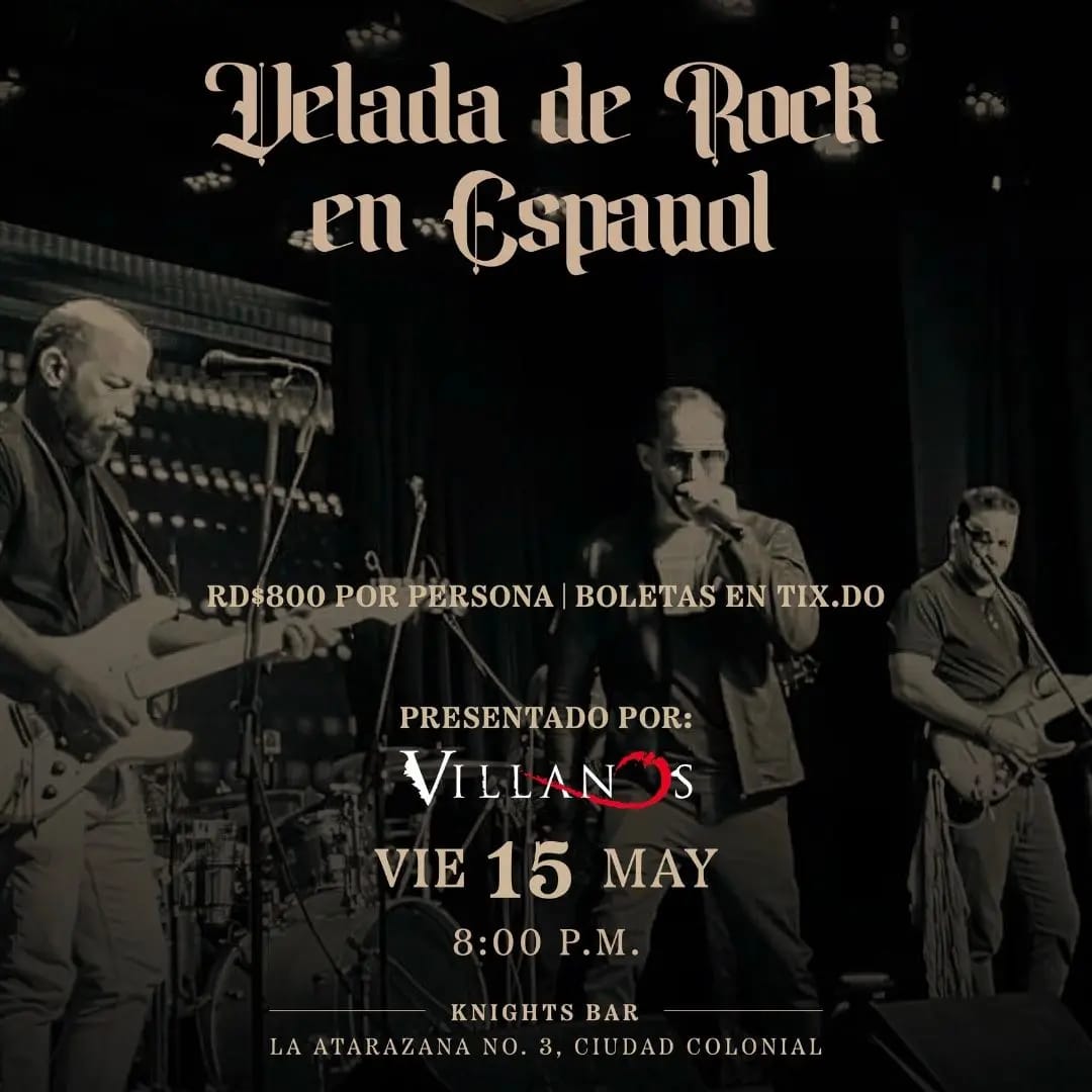 Velada de Rock en Español - Knights Bar - Villanos