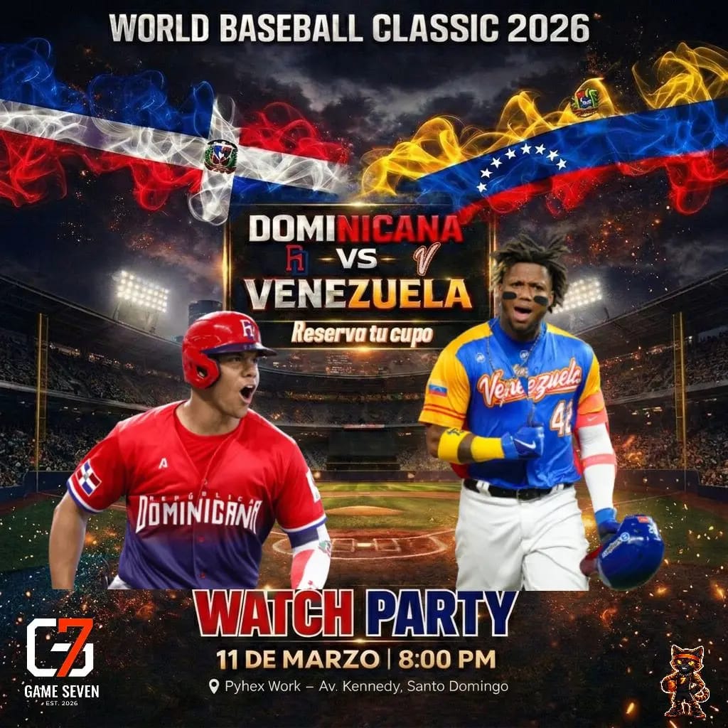 WATCH PARTY - DOMINICANA VS VENEZUELA (WBC)