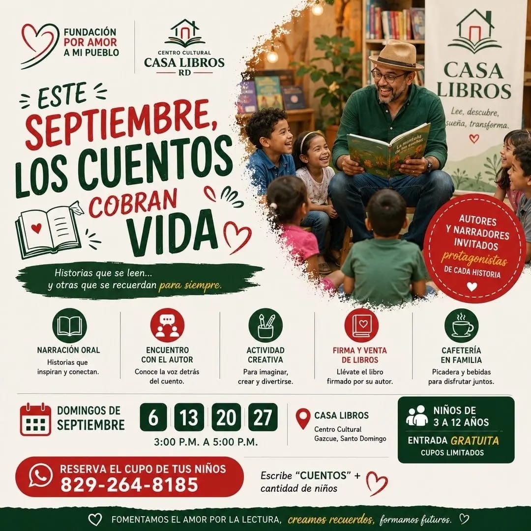 ¿Y si este domingo tu hijo entra dentro de un cuento?