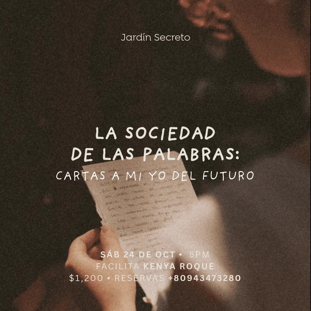 CARTAS A MI YO DEL FUTURO • SÁB 24 OCT