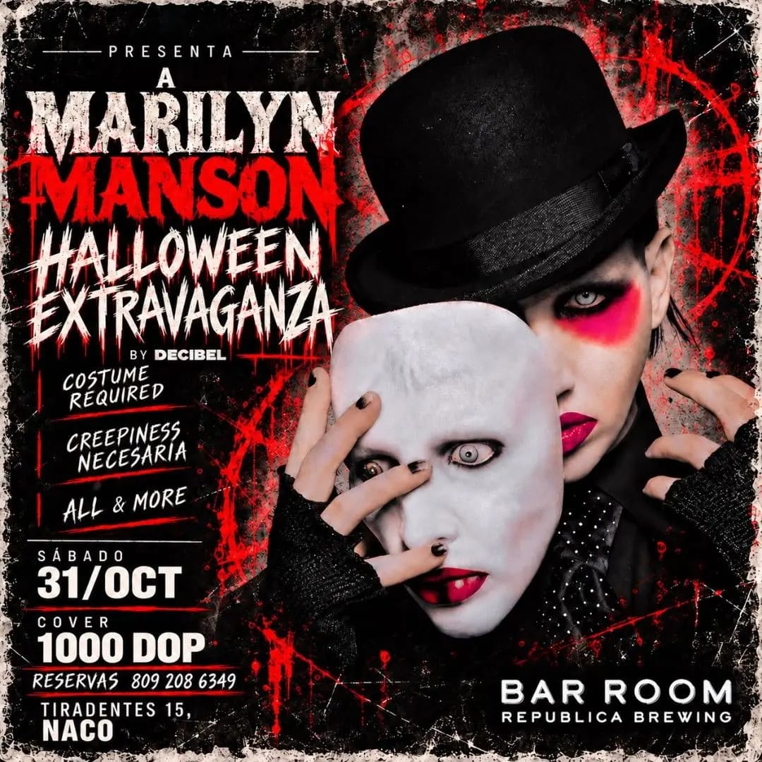 Concierto Marilyn Manson Halloween