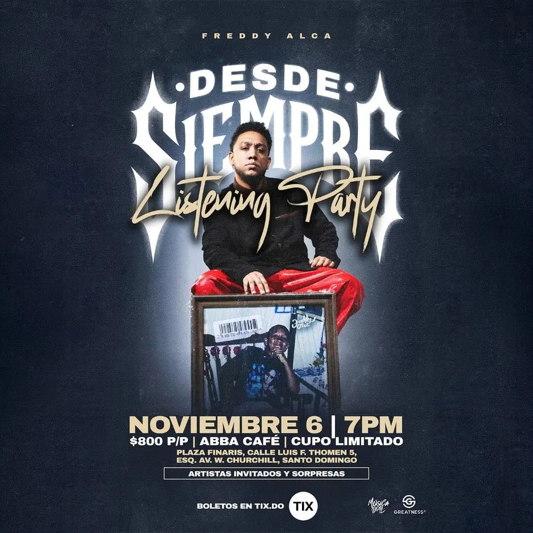 DESDE SIEMPRE (Listening Party) - Freddy Alca
