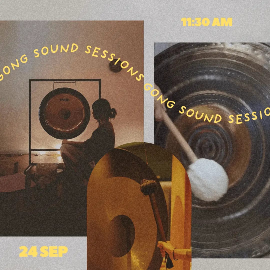 GONG SOUND • FERIADO 24 SEPTIEMBRE