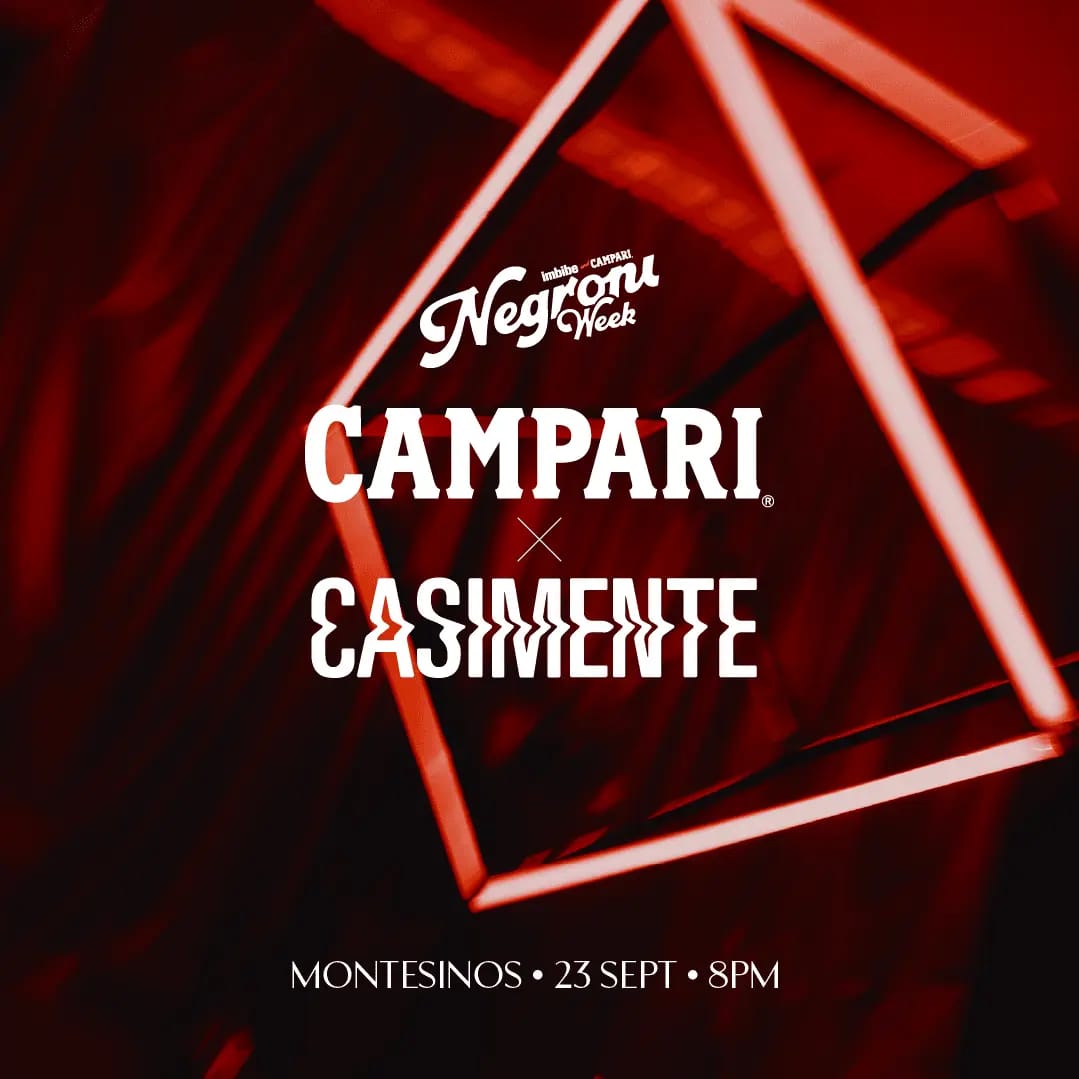 NEGRONI WEEK x CASIMENTE @ MONTESINOS