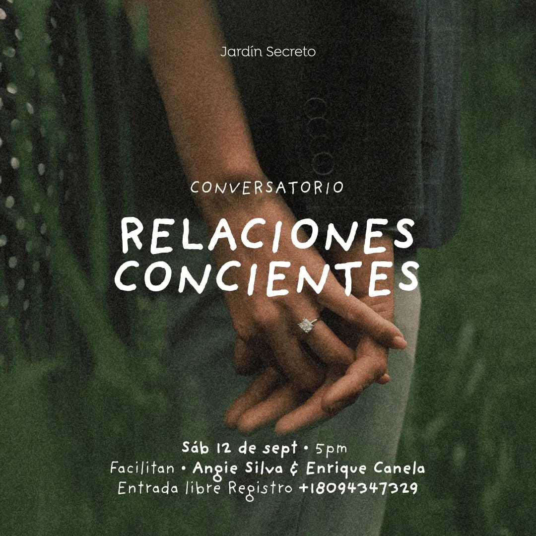 RELACIONES CONCIENTES • SÁB 12 SEPT
