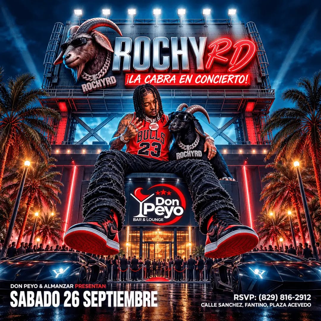 ROCHY RD, LA CABRA EN CONCIERTO