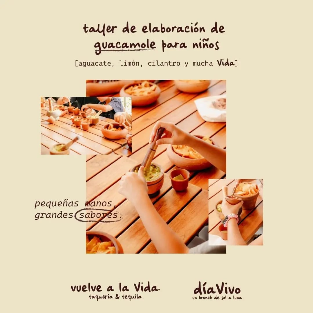 Taller de Guacamole para niños