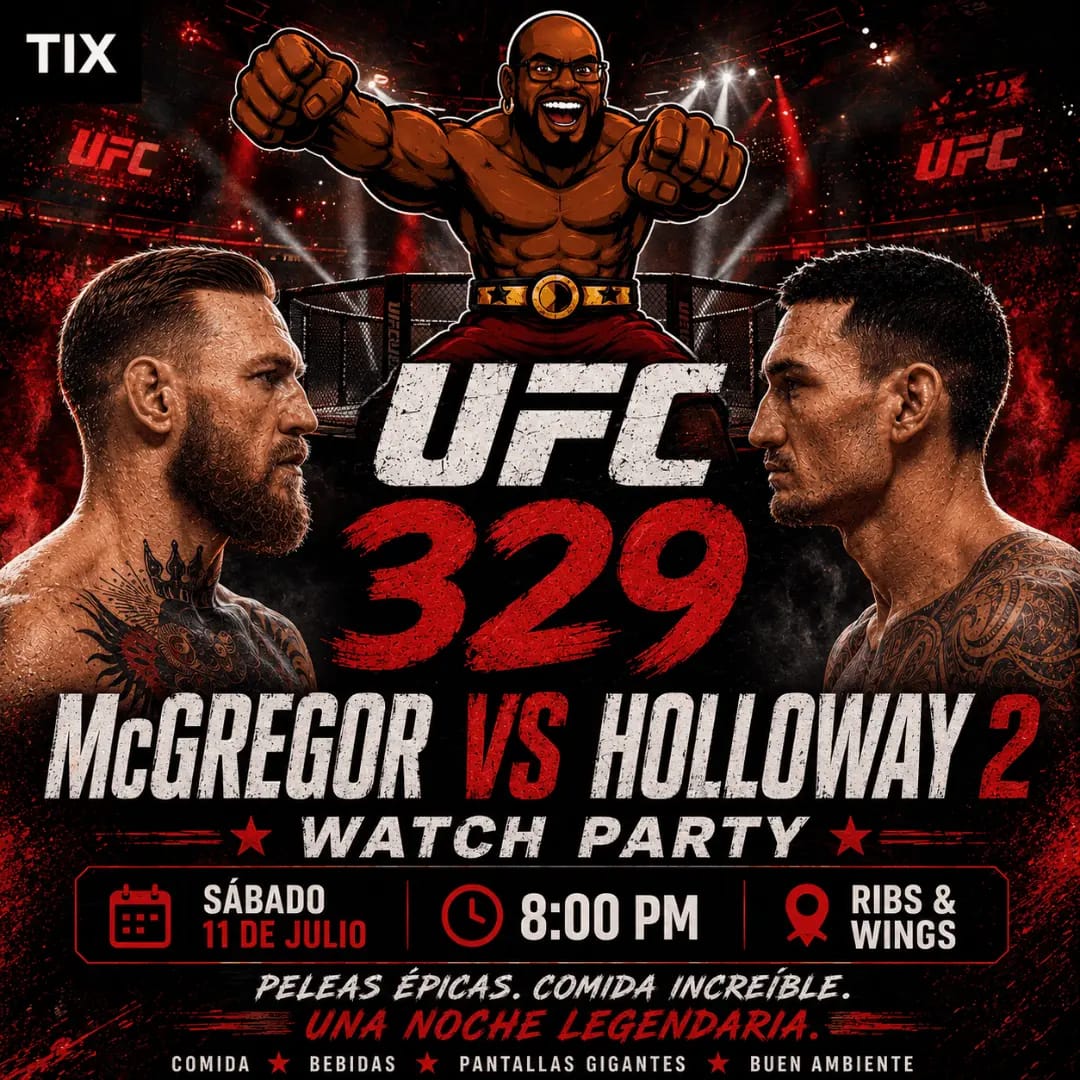 ufc 329 watchparty con blaz
