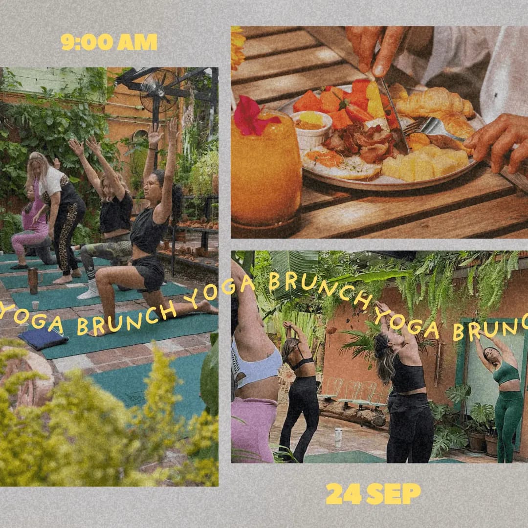 YOGA BRUNCH • FERIADO 24 JUNIO