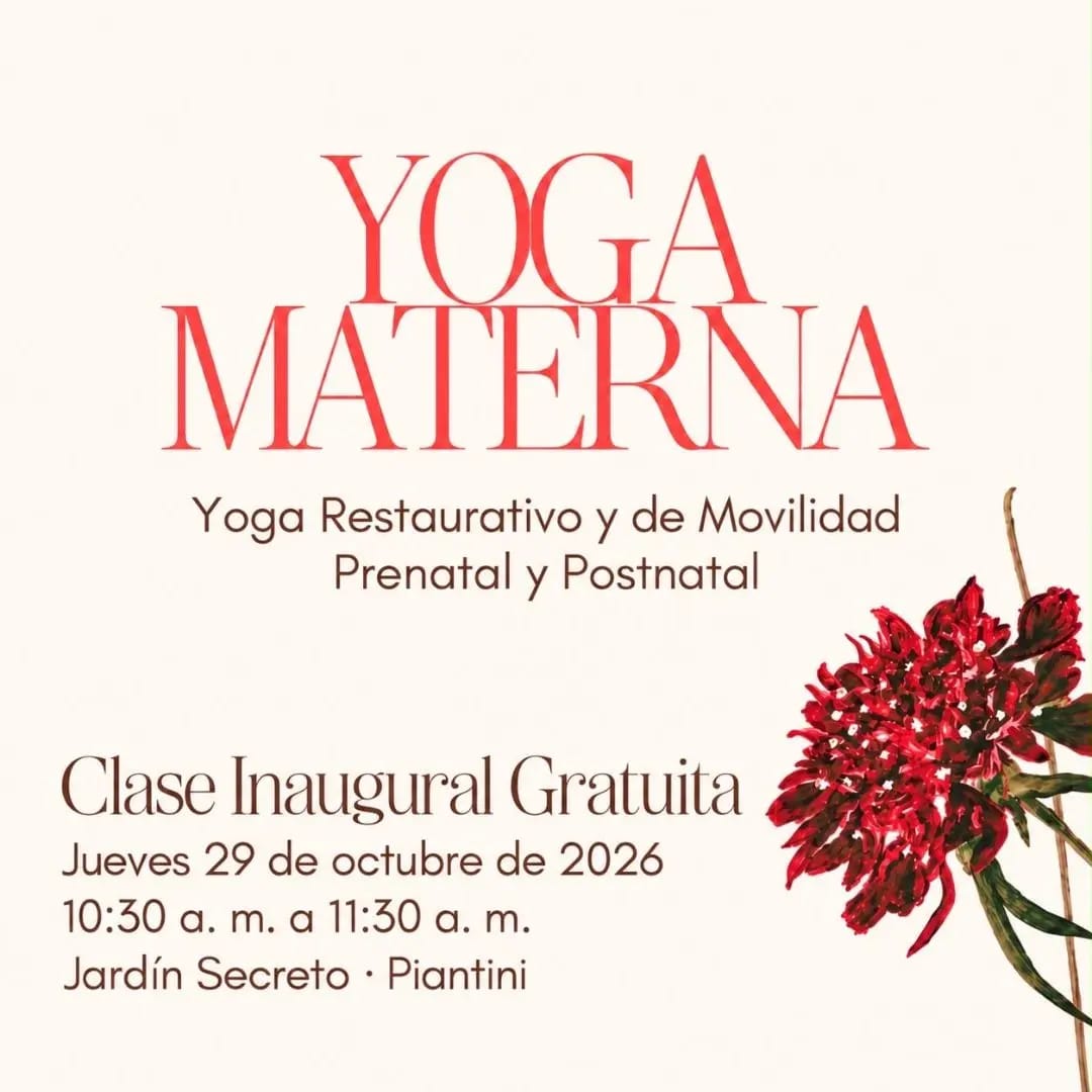 YOGA MATERNA • JUEVES 29 OCT