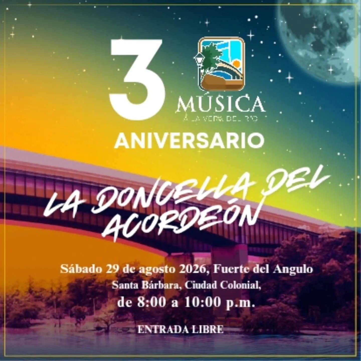3.er Aniversario de “Música a la Vera del Río”