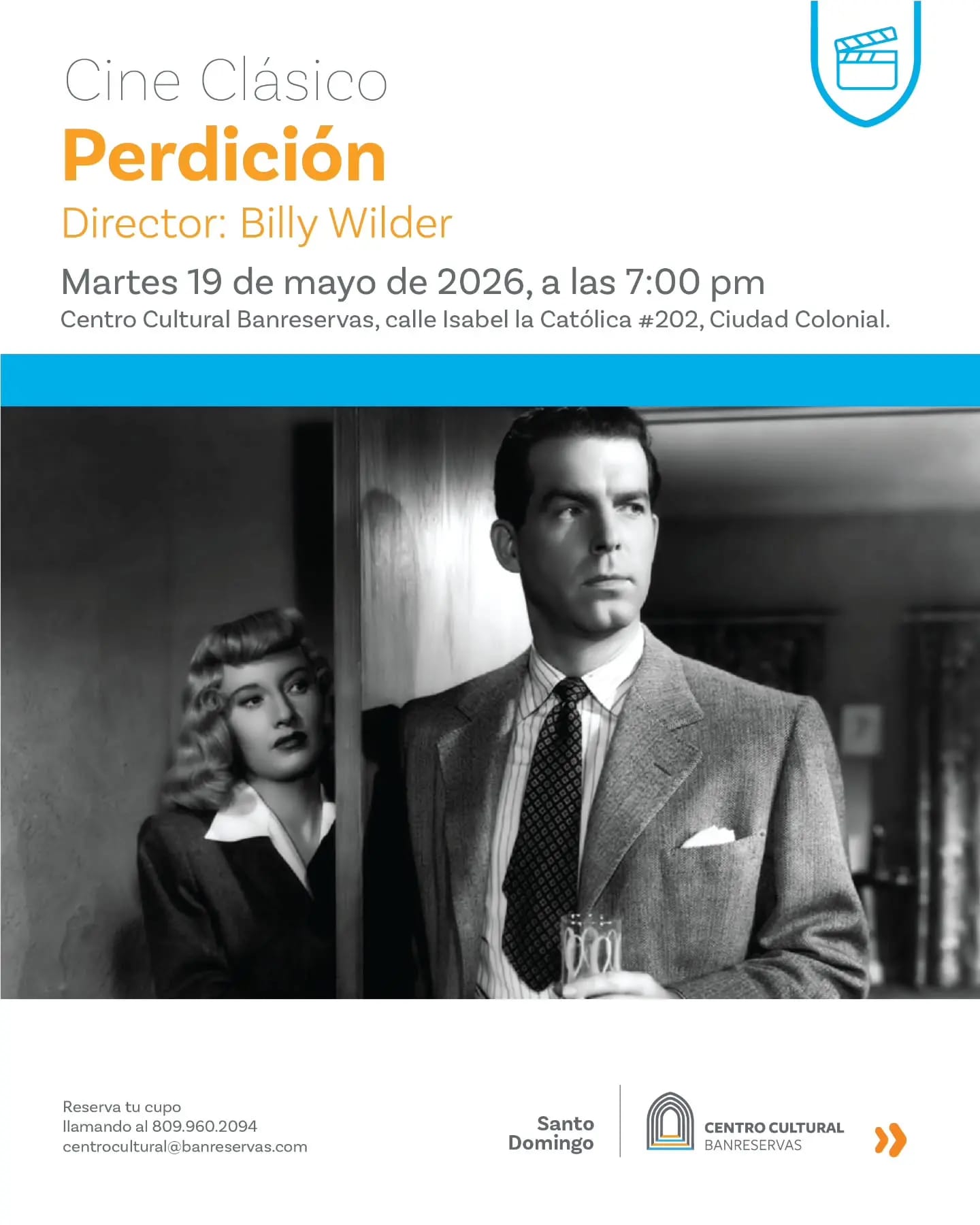 Cine Clásico: Perdición