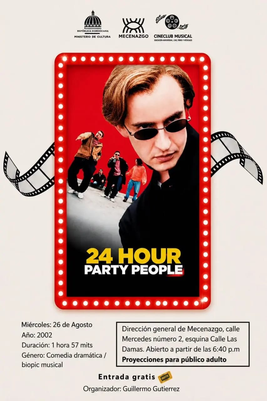 Cineclub Musical: “24 Hour Party People”