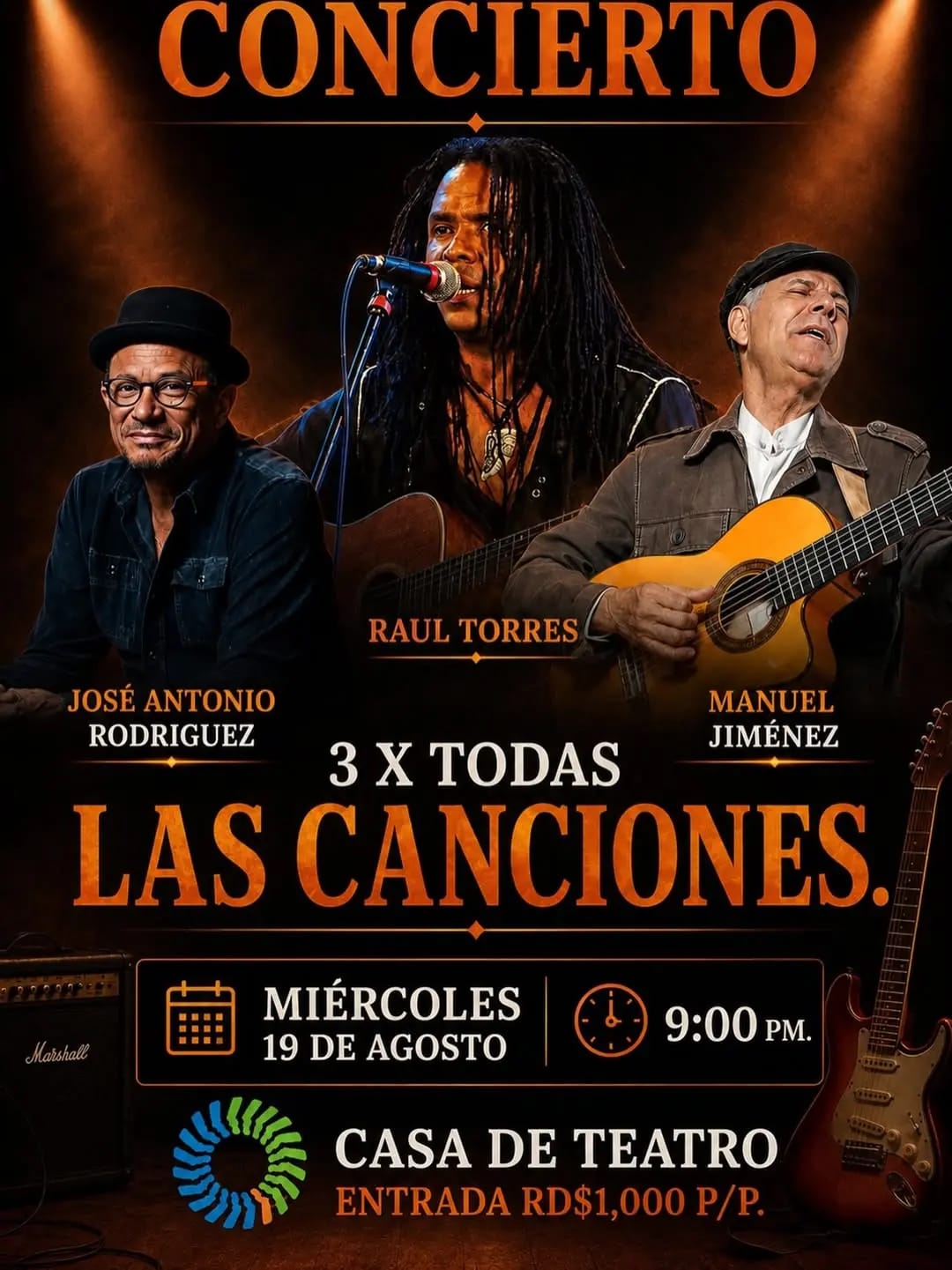 Concierto 3 X Todas Las Canciones