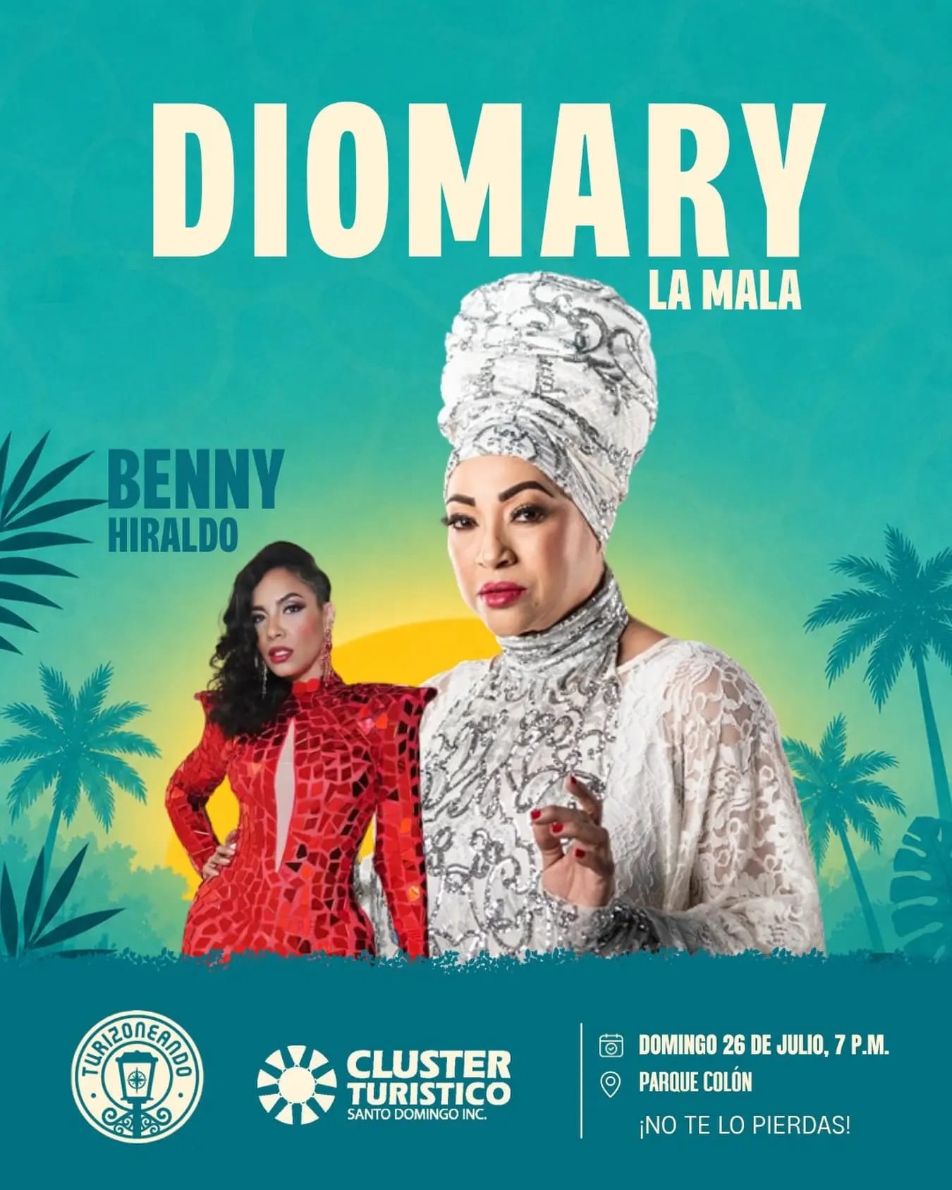 Diomary La Mala y Benny Hiraldo
