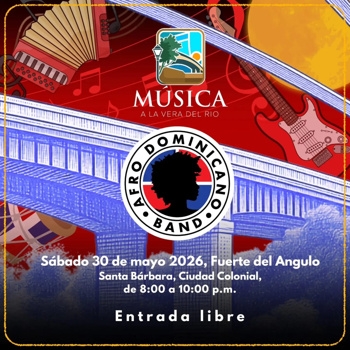 MUSICA A LA VERA DEL RIO: FRODOMINICAN BAND