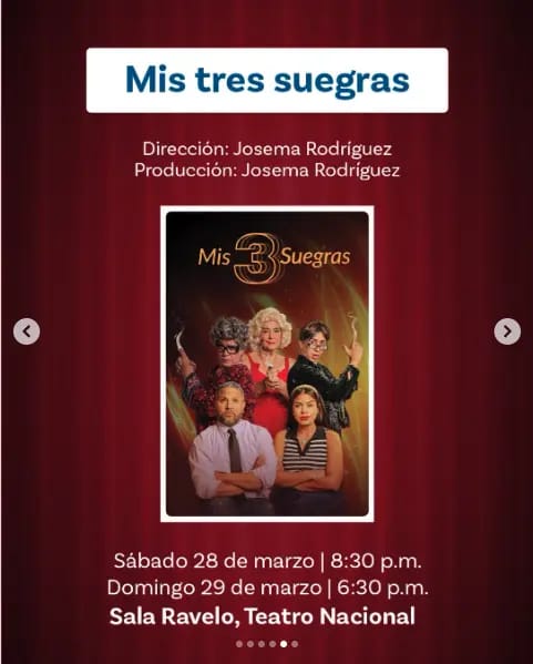 Mis 3 Suegras 🎭 (1ra Función)