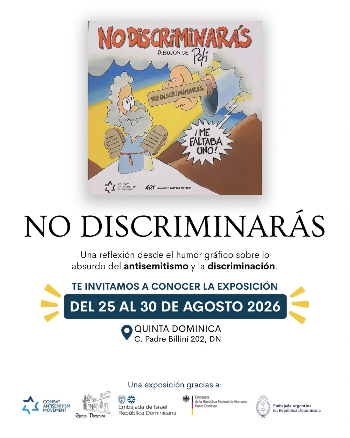 No Discriminarás (Dibujos de Pati)