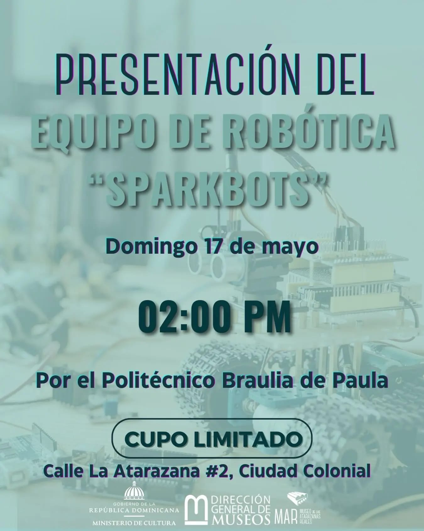 PRESENTACIÓN DEL EQUIPO DE ROBÓTICA «SPARKBOTS»