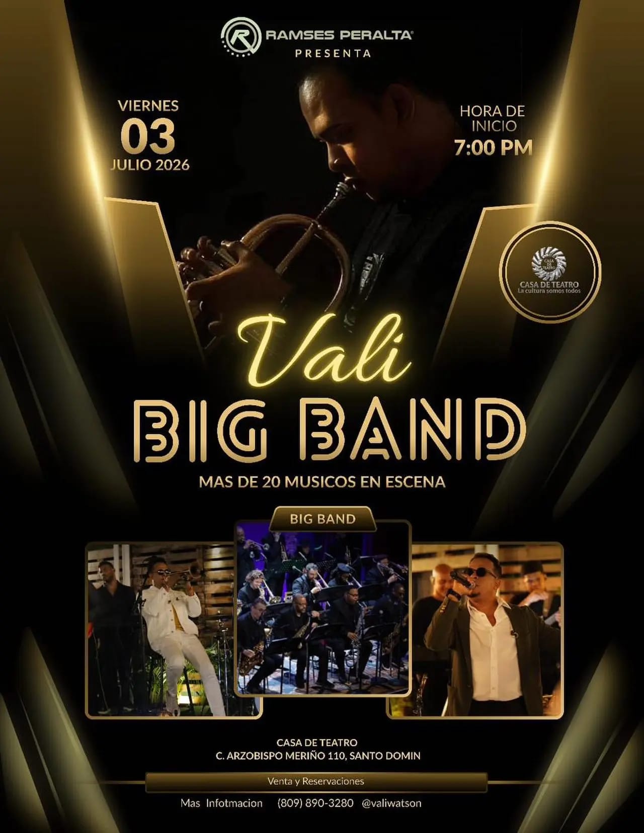 VALI BAND – Mas de 20 músicos en escena