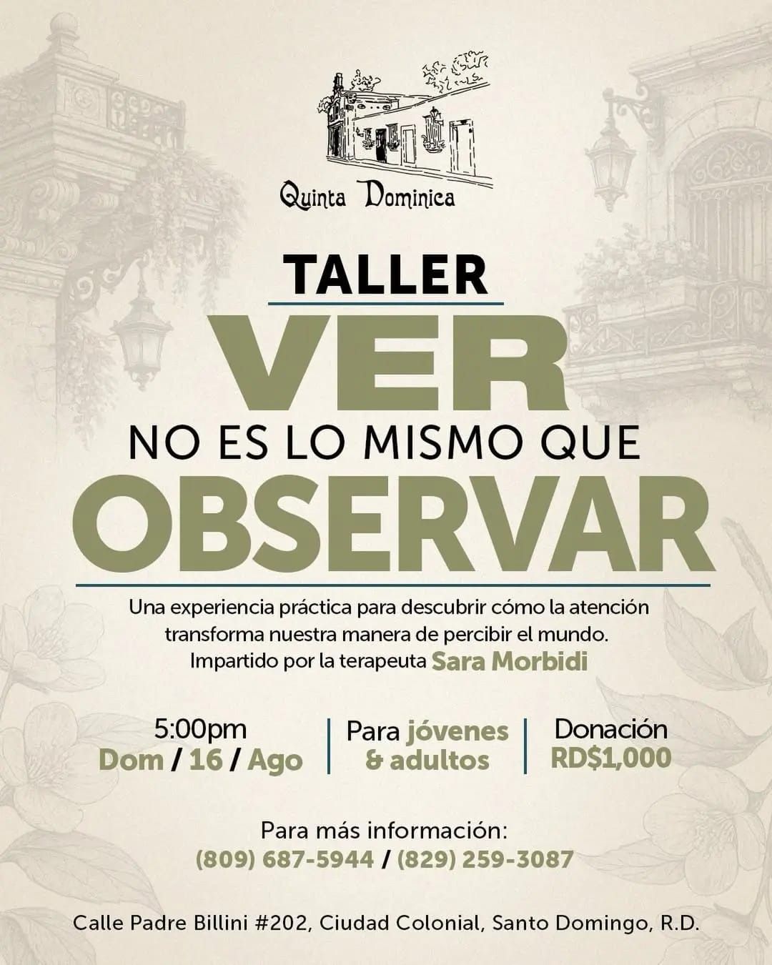 Ver no es lo mismo que observar
