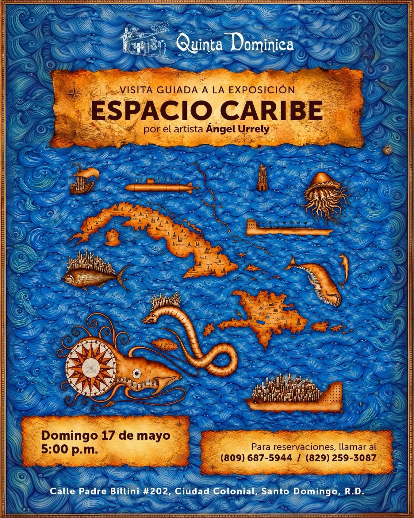 Visita guiada a la exposición Espacio Caribe