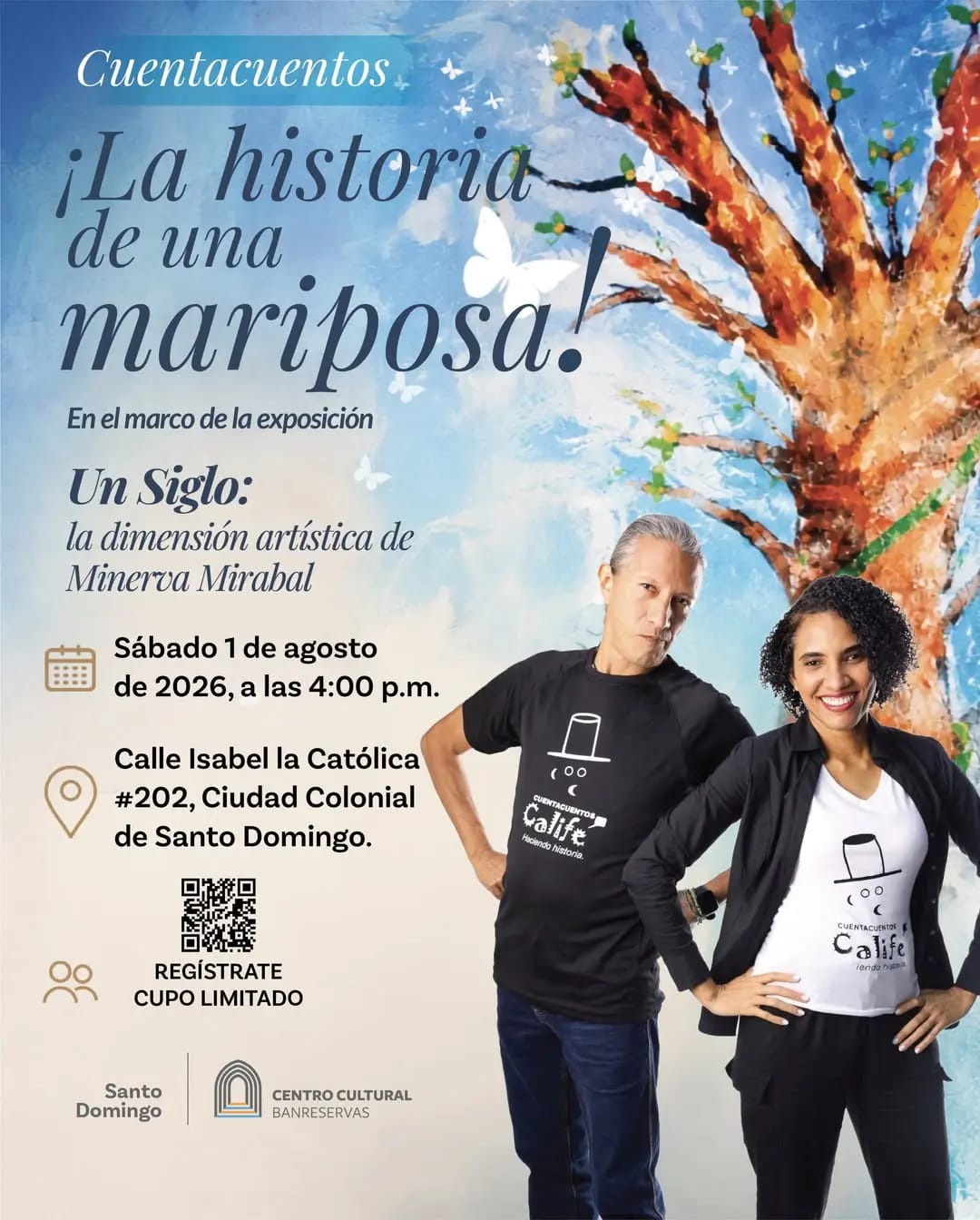 ¡La historia de una mariposa!