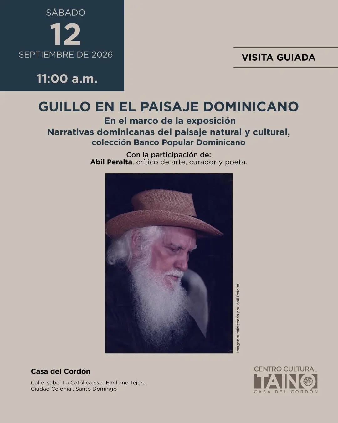 Guillo en el paisaje dominicano