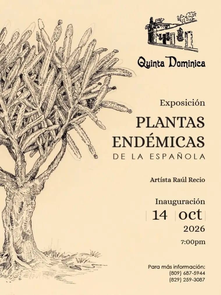 PLANTAS ENDÉMICAS DE LA ESPAÑOLA